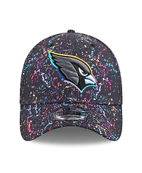 New Era Men's Black Arizona Cardinals 2025 Nfl Crucial Catch 39THIRTY Flex Hat