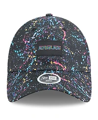 New Era Women's Black Philadelphia Eagles 2025 Nfl Crucial Catch Pony Tail Adjustable Hat