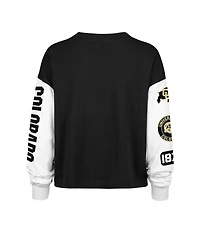 '47 Brand Women's Black Colorado Buffaloes Sydney Long Sleeve T-Shirt