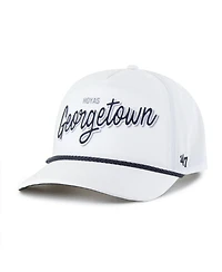 '47 Brand Men's White Georgetown Hoyas Fairway Hitch Adjustable Hat