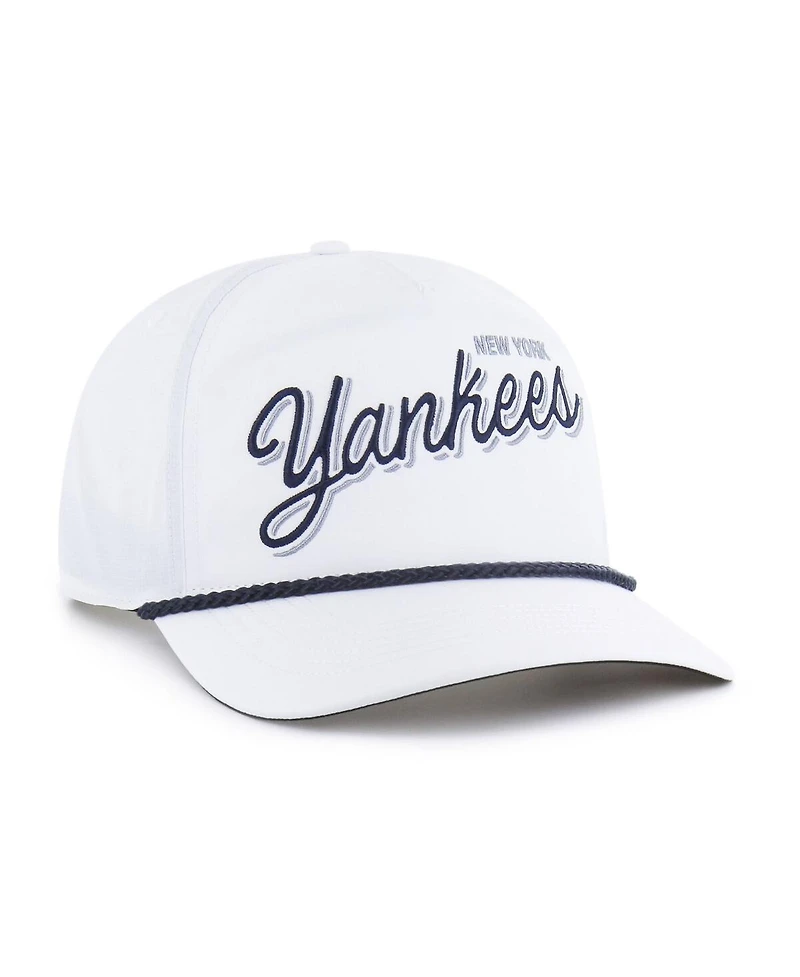 '47 Brand Men's White New York Yankees Brrr Fairway Hitch Adjustable Hat