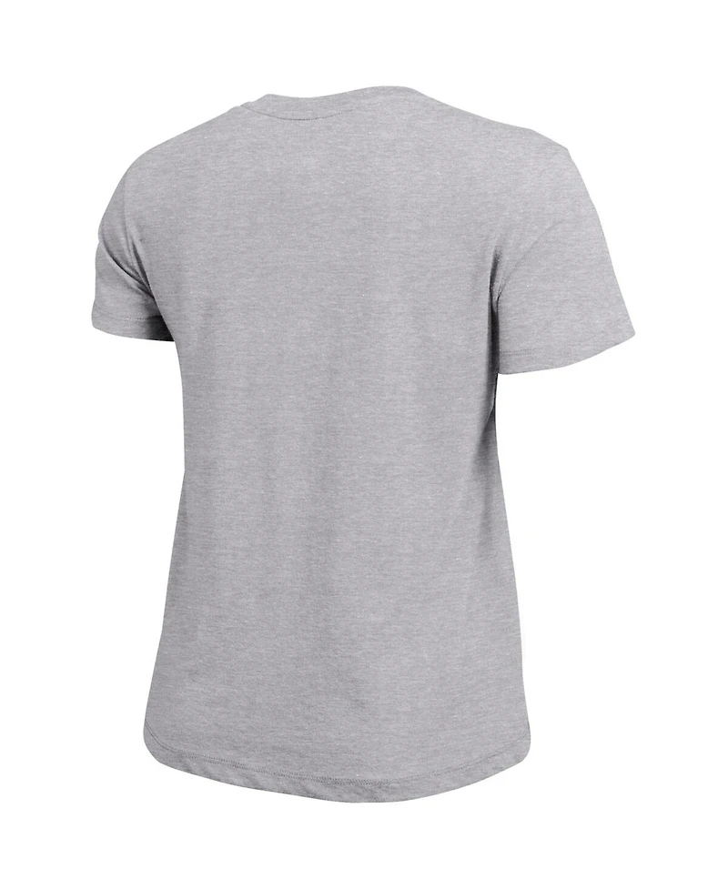 Champion Women's Gray Alabama Crimson Tide Arched Over Logo T-Shirt