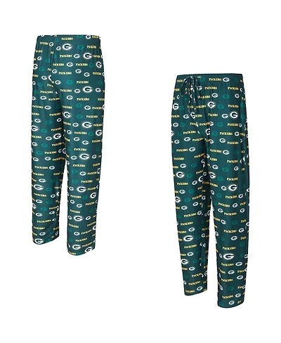 Concepts Sport Men's Green Bay Packers Mosaic All Over Print Pants