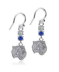 Dayna Designs Tennessee State Tigers Dangle Crystal Earrings