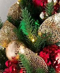 Balsam Hill 30" Merry and Bright Christmas Wreath