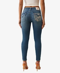 True Religion Women's Jennie Money Embossed Skinny Jeans