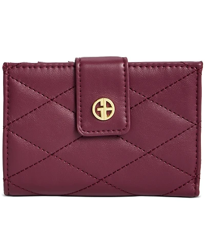 Giani Bernini Quilted Framed Indexer Wallet