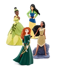 Tonies Dropship 4-Pack Disney Brave, Pocahontas, Princess The Frog, Mulan