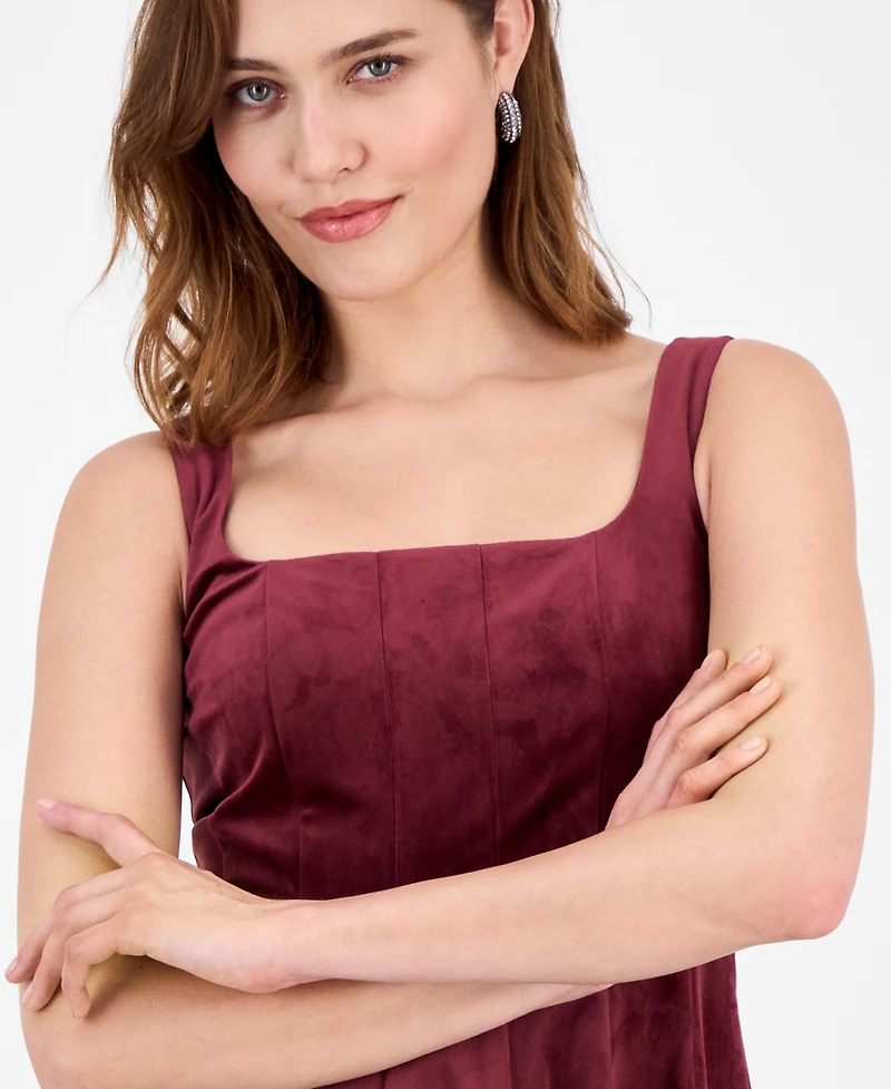 Sam Edelman Women's Square Neck Short Dress