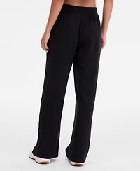 Id Ideology Women's Ribbed Knit Wide Leg Pants, Macy's Exclusive