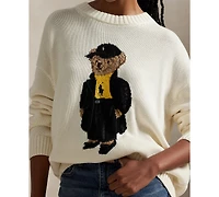 Polo Ralph Lauren Women's Polo Bear Crewneck Sweater