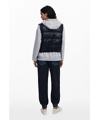 Desigual Women's Sweatshirt kombiniert mit gepolsterter Weste