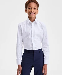 Kenneth Cole Reaction Boys 8R-20R Purple Cars Classic Shirt