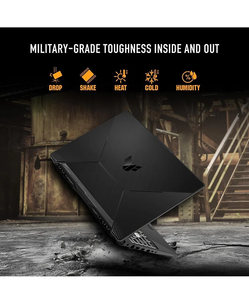 Asus Tuf Gaming A15 FA506NC 15.6" Full Hd 144Hz Gaming Laptop, Amd Ryzen 5 7535HS 3.3GHz, 16GB Ram, 512GB Ssd, Nvidia GeForce Rtx 3050 4GB, Windows 11