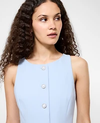 French Connection Women's Azra Twill Button Down Mini Dress