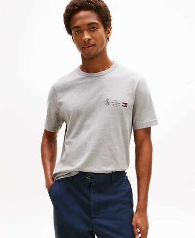 Tommy Hilfiger Men's Small Crest Outline T-shirt