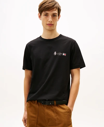 Tommy Hilfiger Men's Small Crest Outline T-shirt