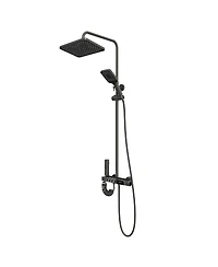 Smart Temperature Display Thermostatic Shower System Shower Combo Set with Tub Spout, Hand Shower, Bidet Sprayer