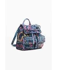 Desigual Women's Small graffiti backpack