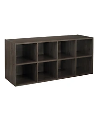 ClosetMaid 5081 8 Box Stylish Closet Shoe Organizing Storage Station, Espresso