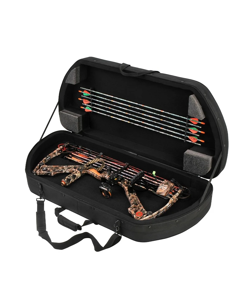 Skb Cases 2SKB-SC4120 Nylon Exterior Waterproof Hybrid Bow Utility Case, Black