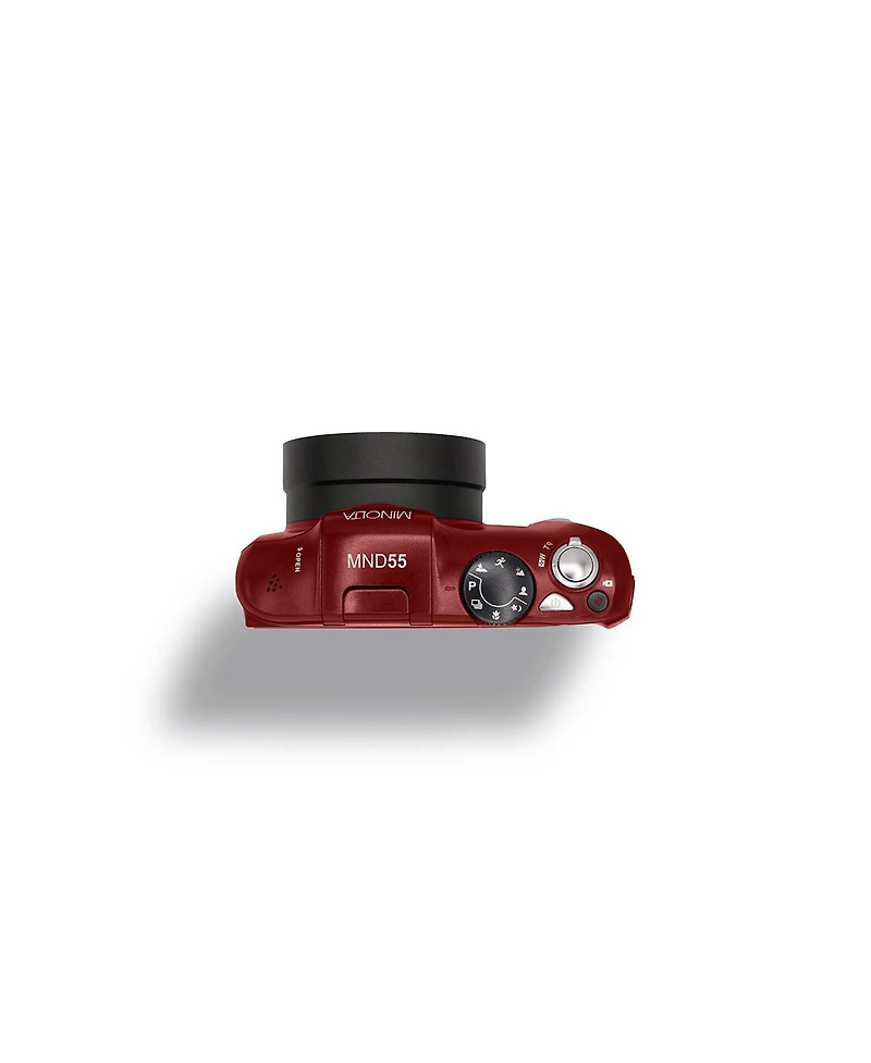 Minolta Minolta MND55 64 Mp Af 4K Ultra Hd Digital Camera with WiFi, Red