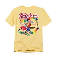 Logovision Men's Candy Land to The Castle T Shirt