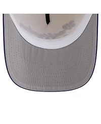 New Era Men's Cream/Purple Washington Huskies Vintage Chainstitch 9FIFTY A-Frame Snapback Hat