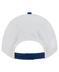 New Era Men's White/Royal Boise State Broncos Arch Two-Tone Rope 9FORTY A-Frame M-Crown Adjustable Hat