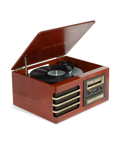 Victrola Ellington Vintage Wood Record Player