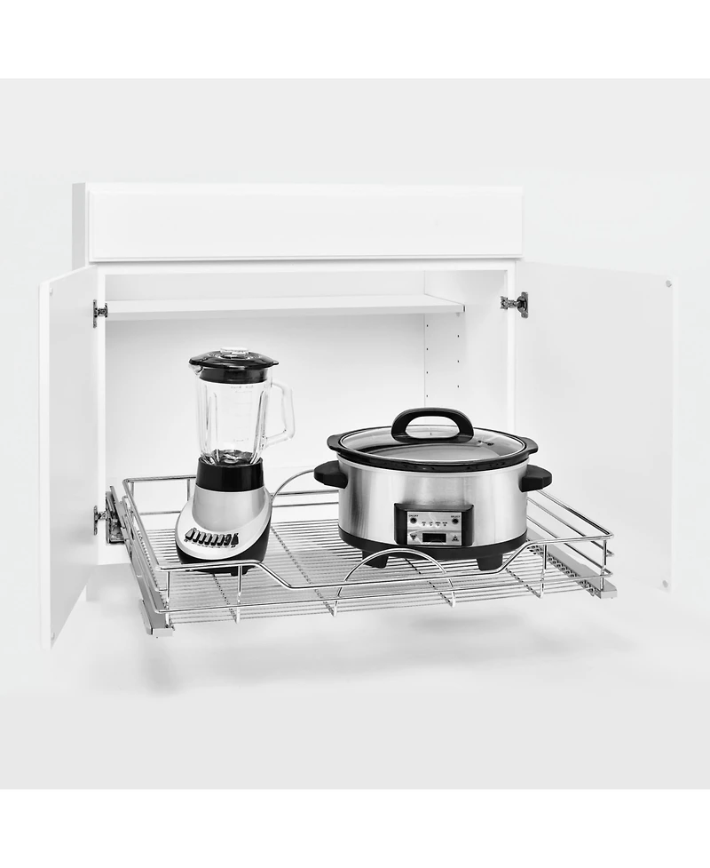 Rev-a-Shelf Pullout Cabinet Basket w/ Soft-close