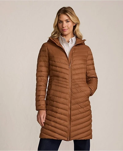 Lands' End Women's Petite Wanderweight Packable Down Coat