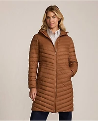 Lands' End Women's Petite Wanderweight Packable Down Coat
