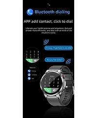 Ruixng Smart HeartGuard Advanced Health Monitoring Smart watch -Red