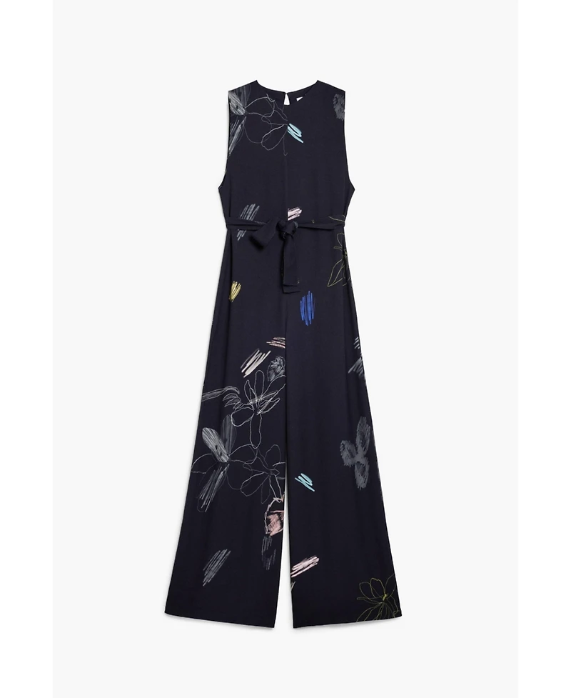 Desigual Women's Floral palazzo jumpsuit