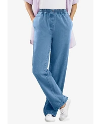 Woman Within Women's Within 7-Day Straight-Leg Denim Jean