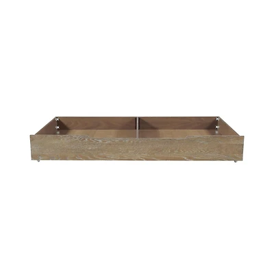 Westwood Design Leland Traditional Wood Trundle in Sandwash Gray Finish