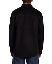 Weatherproof Vintage Men's Faux Suede Overshirt