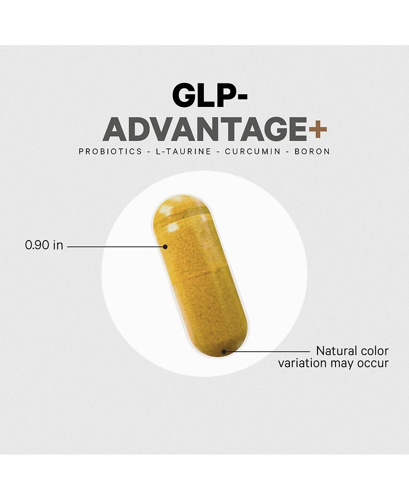 Codeage Glp-Advantage+ Berberine, Boron, Chromium, Decaffeinated Green Tea (50% Egcg), Gymnema Sylvestre, Probiotics, Taurine
