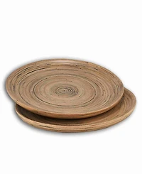 Joyce Chen Lexa Collection 2-Pc. Serving Tray Set, Service For 2