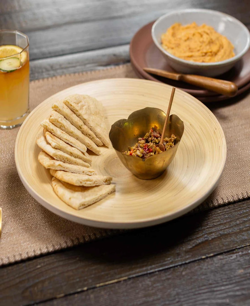 Joyce Chen Lexa Collection 12" Footed Plate