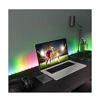 Monster 25 Ft. Sound Reactive Color Flow Indoor Led Light Strip with Razer Chroma Smart Sync