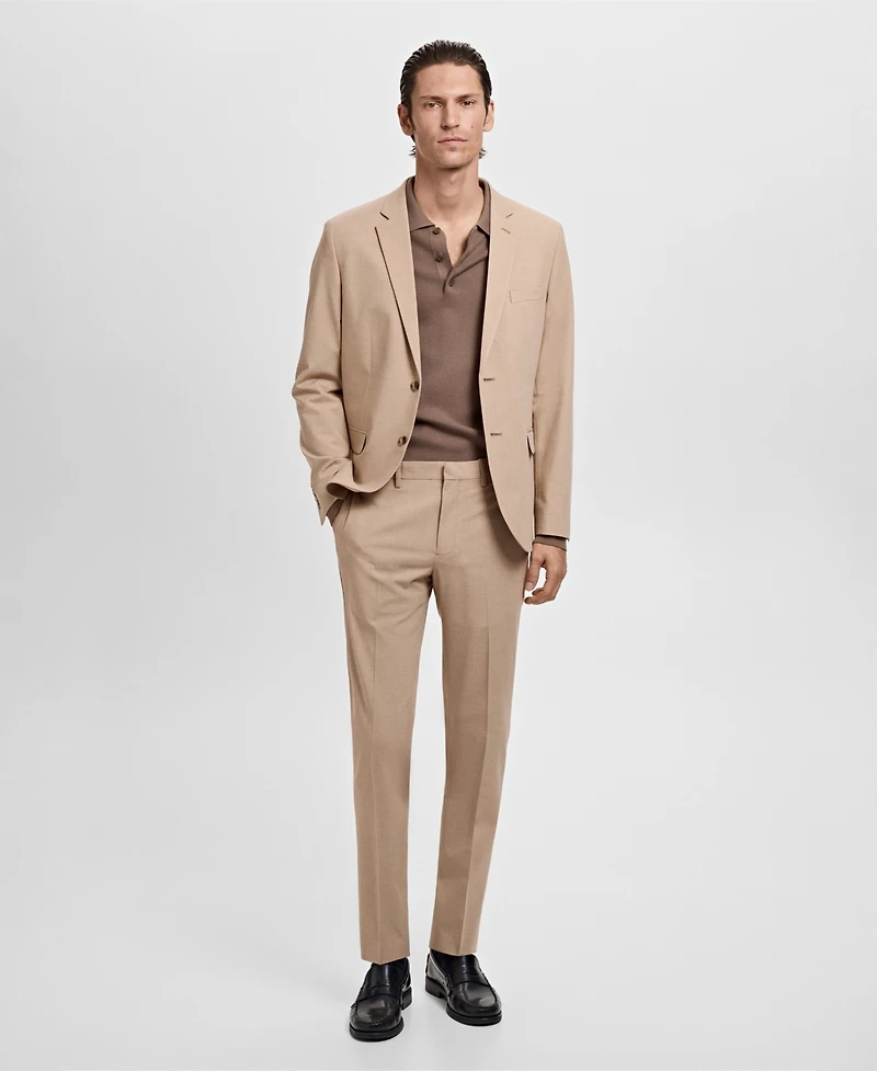 Mango Men's Paris Slim-Fit Suit Pants