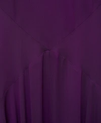 Mango Women's Halter Neck Pleated Dress