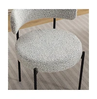 Roundhill Furniture Durban 5-Pc Round Dining Set