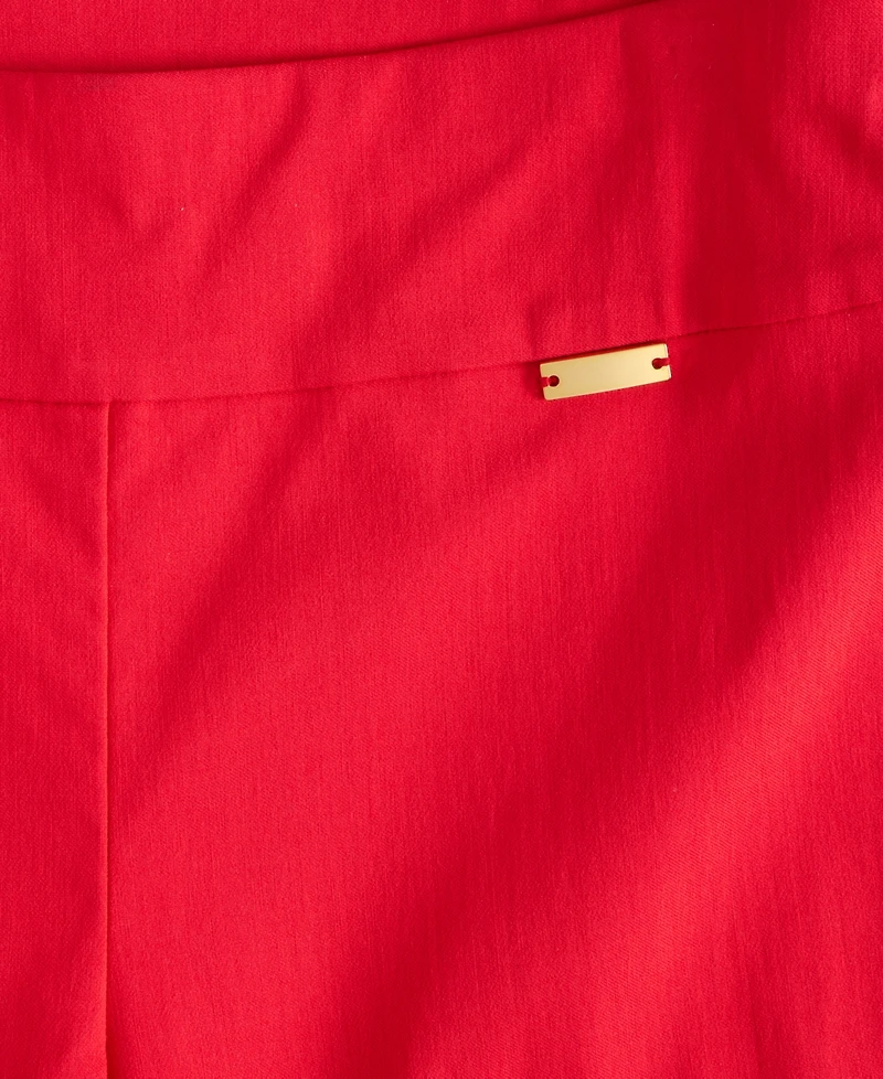 I.n.c. International Concepts Women's Tummy-Control Pull-On Straight-Leg Pants, Created for Macy's