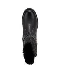 Spring Step Boisa Waterproof Mid Boot with Quilted Detail and Faux Fur Lining