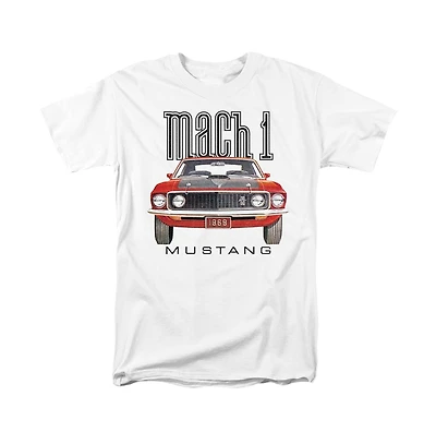 Logovision Men's Ford Mustang 69 Mach 1 T Shirt