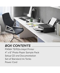 Canon Pixma TS702a Compact Wireless Inkjet Printer