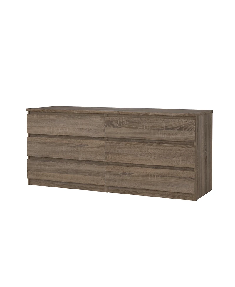 Scottsdale 6 Drawer Double Dresser